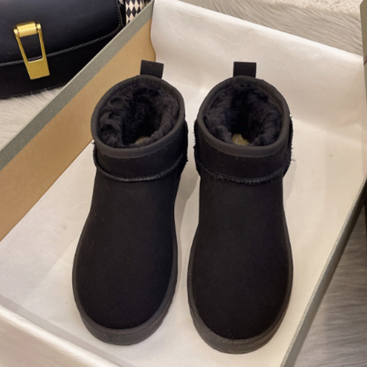 Fluffy Winter Slipper Boots Black / 39 (CN) GD Home Goods