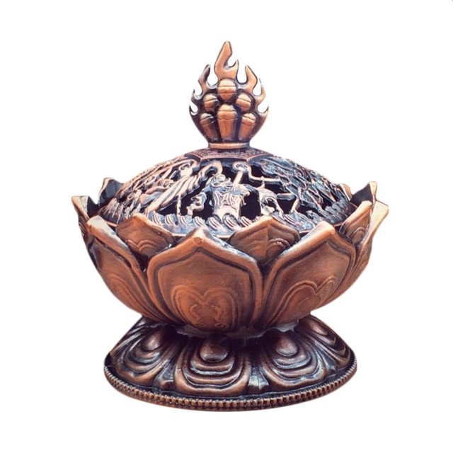 Lotus Flower Incense Burner incense burner / France GD Home Goods