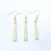 Hoops Stud Earrings Gold Hoops / 3pcs