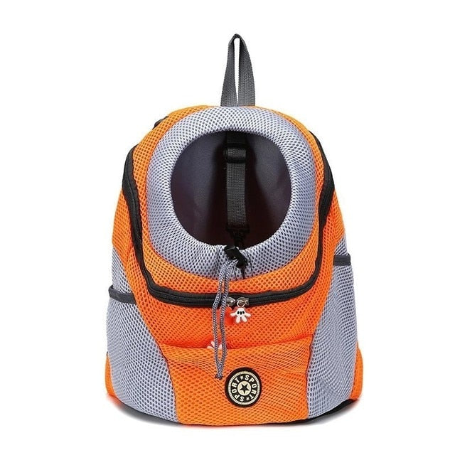 Pet Travel Carrier Bag Orange / M for 5-10kg