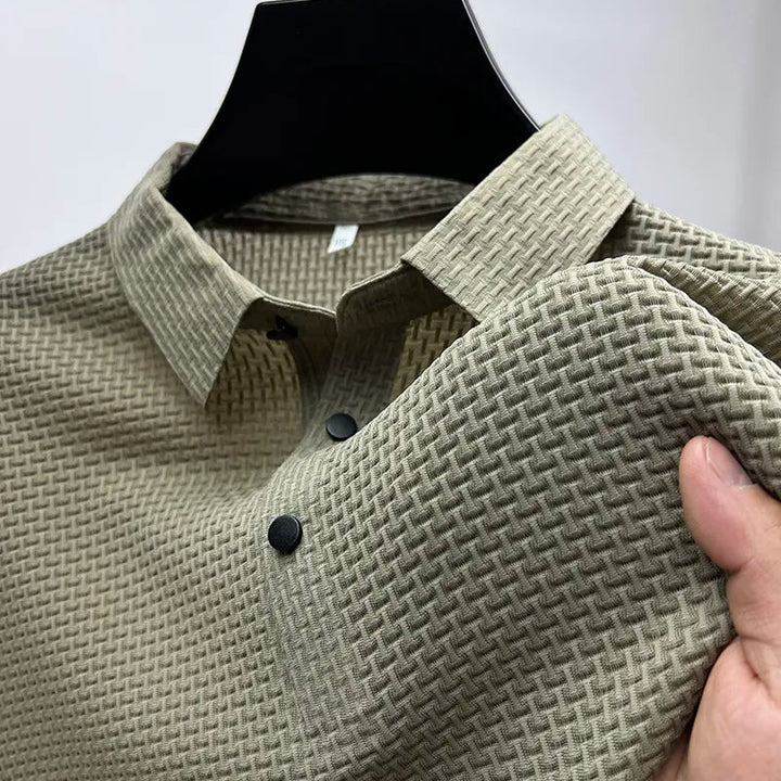 Breathable Polo Shirt Beige / L GD Home Goods