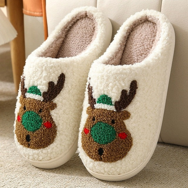Animal Slippers christmas 2 / 36-37(fit for 35-36) GD Home Goods