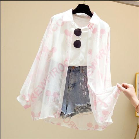 Long Sleeve Blouse Pink / L GD Home Goods
