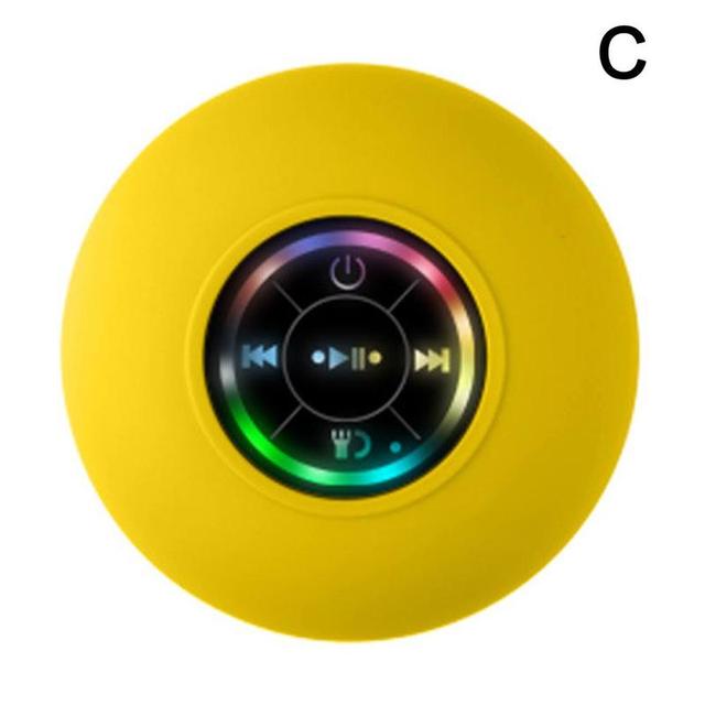 Waterproof Wireless Bluetooth Speaker Yellow