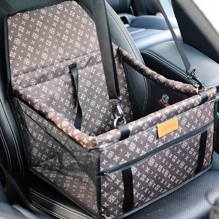 Pet Car Seat Bag Brown / 40x32x24cm