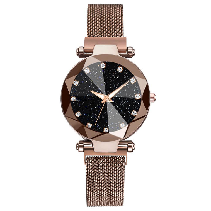 Diamond Cosmos Watches Brown GD Home Goods