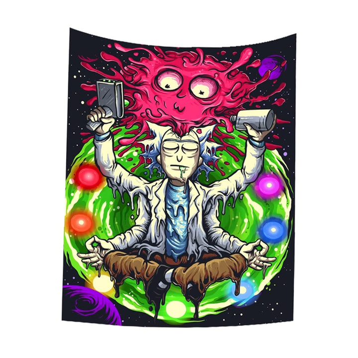 Rick and Morty Tapestry