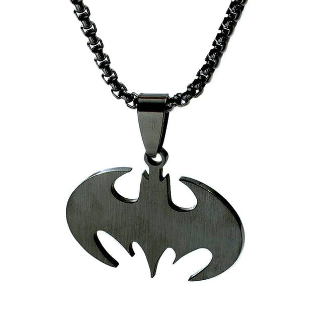 Batman Necklace Black GD Home Goods