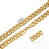 Classic Rope Chain Necklace 11mm Gold Curb / 60cm GD Home Goods