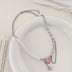 Cupid Crystal Pearl Heart Necklace 1 GD Home Goods
