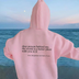 "Dear Person behind Me" Hoodie Pink / M GD Home Goods