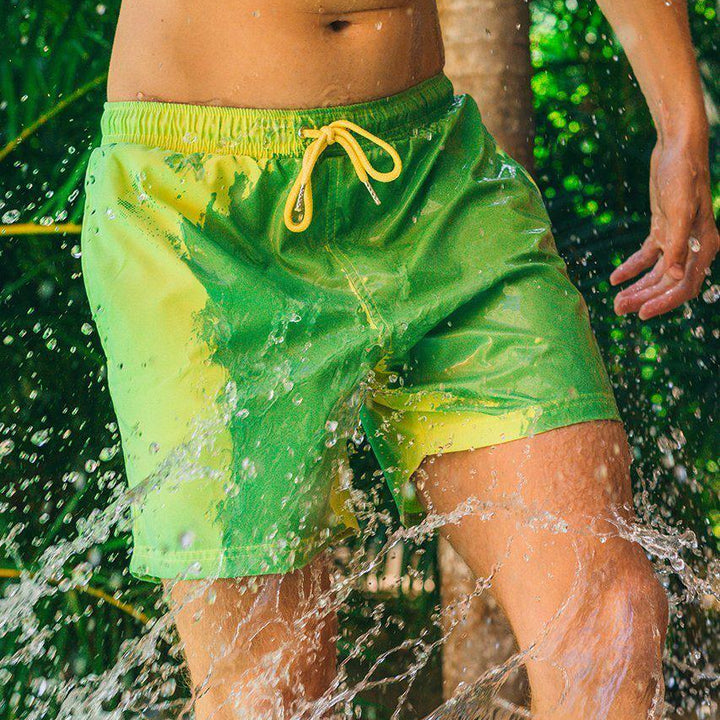 Color Changing Shorts Khaki-Green / XL GD Home Goods