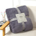 Fluffy Plaid Winter Bed Blankets Purple / 200x230cm GD Home Goods