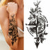 Flowers and Animals Body Tattoos 33 GD Home Goods