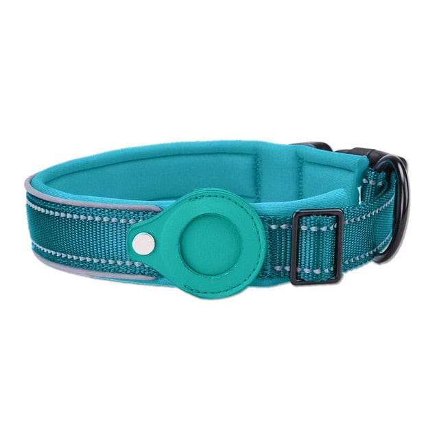 Airtag Dog Collar Blue / XL GD Home Goods