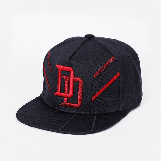 Acrylic Embroidered Cap DD-Black / Adjustable GD Home Goods