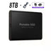 Portable SSD Mobile Storage Black 8TB