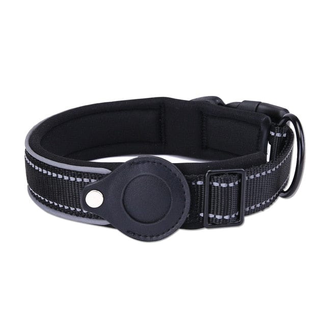 Airtag Dog Collar Black / XL GD Home Goods