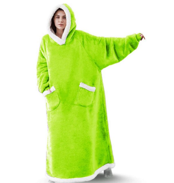 Blanket Sweatshirt Fluorescent Green / 150CM GD Home Goods