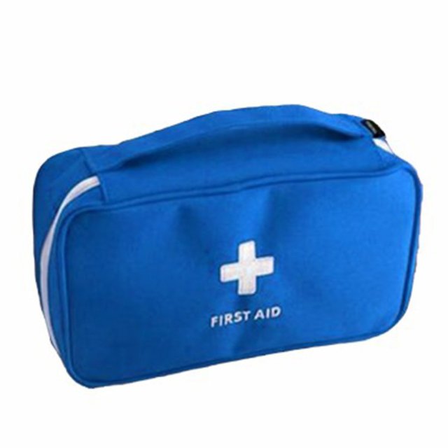 First Aid Kit For Outdoor Camping blue GD Home Goods