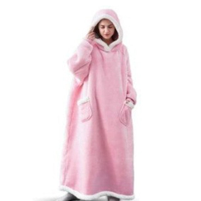 Blanket Sweatshirt Light Pink / 120CM GD Home Goods
