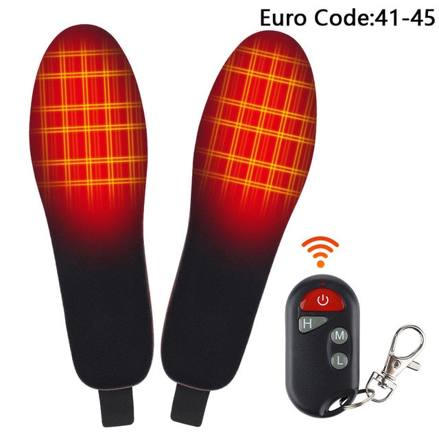 Electric Heating Insole Foot Warmer 41-45 L GD Home Goods