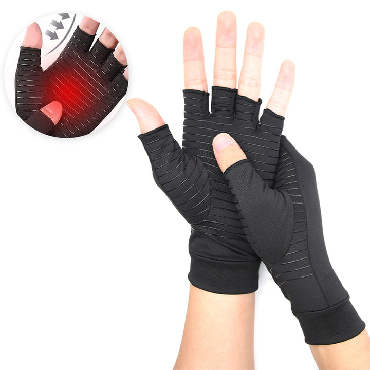 Compression Gloves - Arthritis Gloves Black GD Home Goods