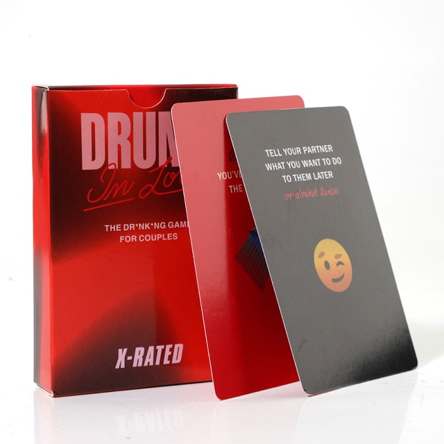 Drunk Desires Couples Drinking Card Game Chocolate GD Home Goods
