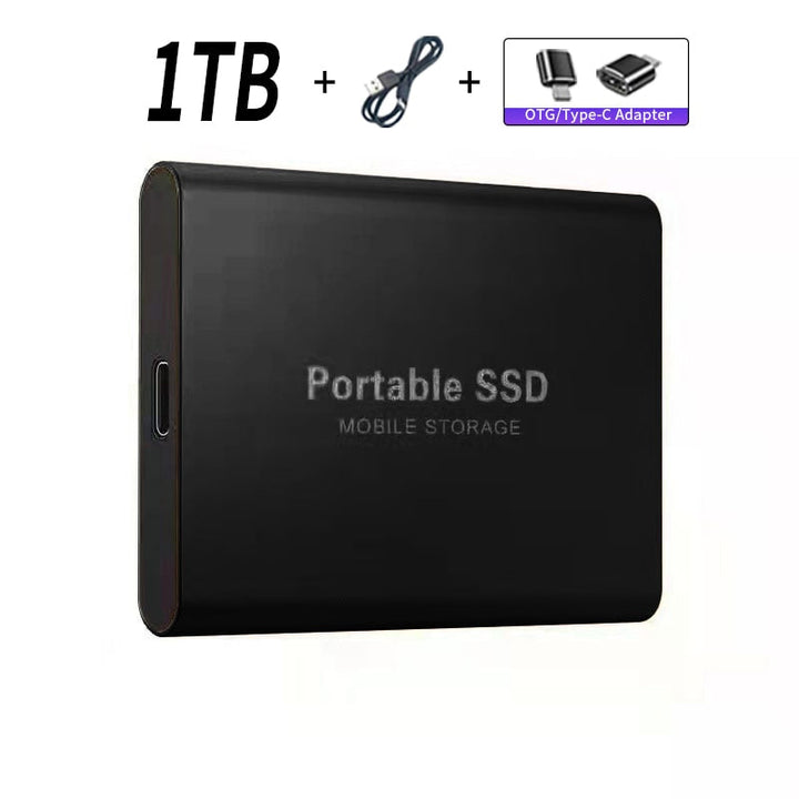 Portable SSD Mobile Storage Black 1TB
