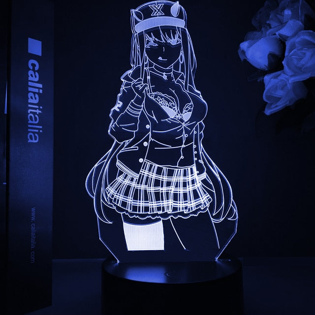 Anime Manga 3D Lamp E / 7 color NO remote GD Home Goods