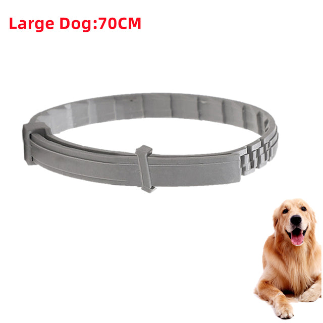Anti-Flea Pet Necklace Large Dog OPP Bag / 70cm GD Home Goods