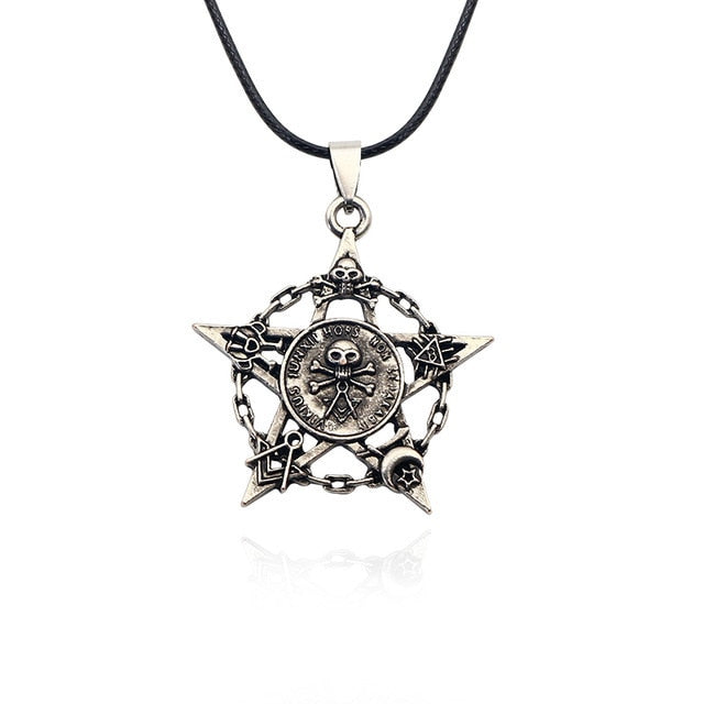 Pentagram Pendant Necklace L