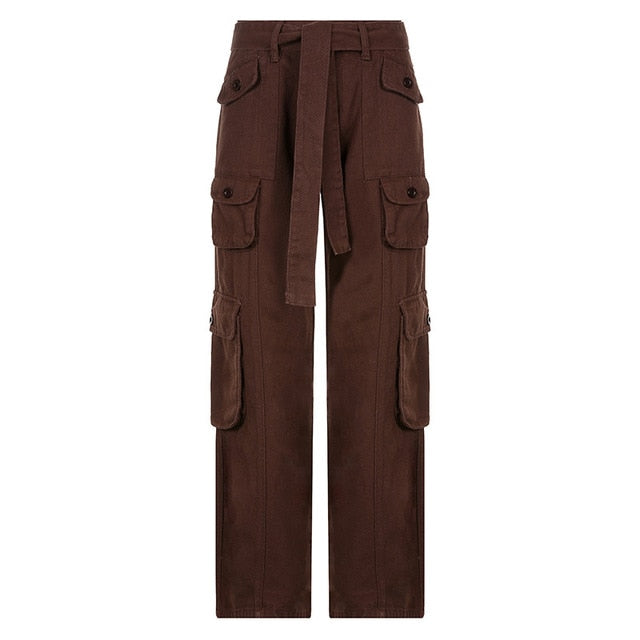 Button Low Waist Women's Denim Pants color as shown / S 33 GD Home Goods