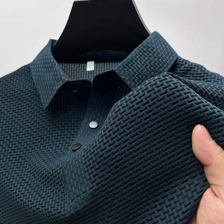 Breathable Polo Shirt Blue / 2XL GD Home Goods
