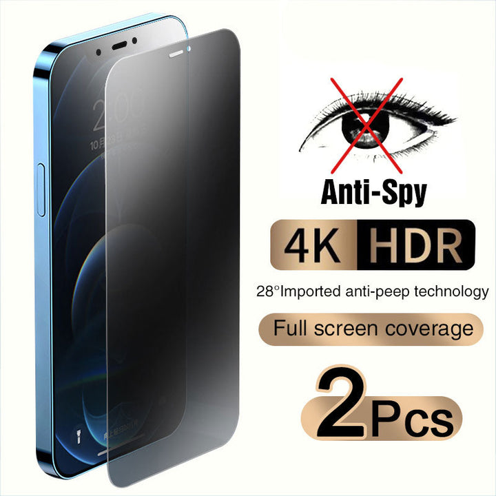 iPhone Anti-Spy Screen Protector 2PCS / For iPhone 12