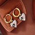 Chrome Heart Earrings Pair of Earrings GD Home Goods