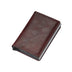 British Style Wallet Card Holder Red GD Home Goods