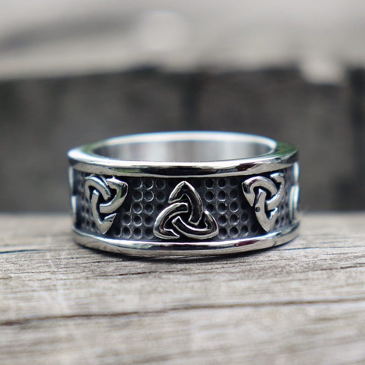 Viking Celtics Knot Ring Stainless Steel Ring / 7