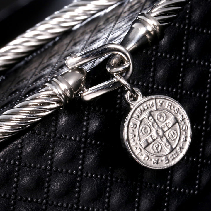 Saint Benedict Medal Charm Bracelets GD Home Goods