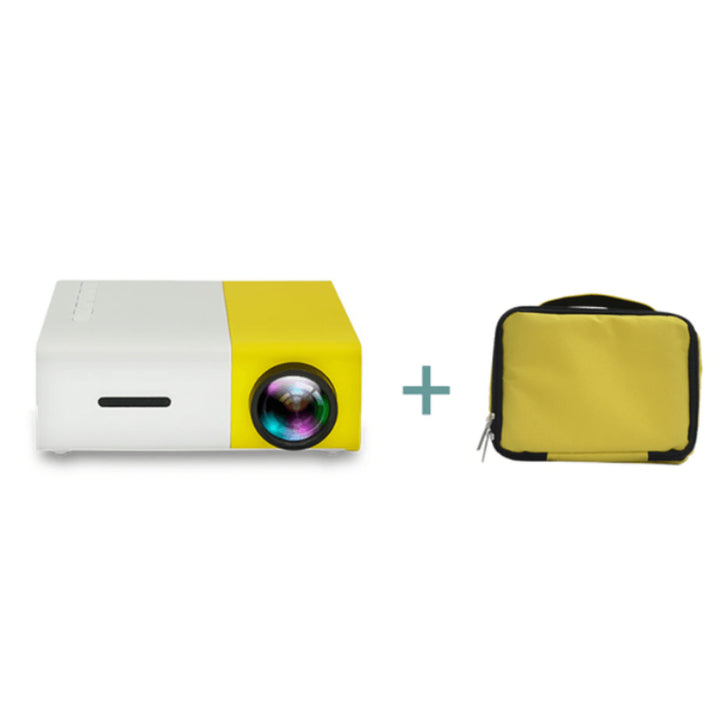 LED Projector Yellow + Bag Electronics