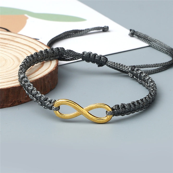 Infinity Charm Couple Bracelet