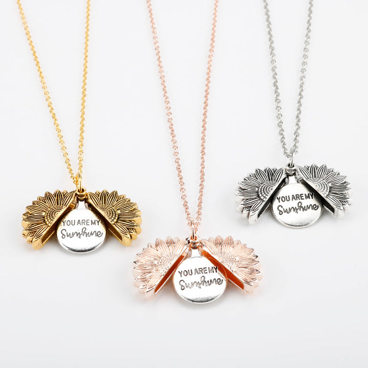 You Are My Sunshine Necklace GD Home Goods