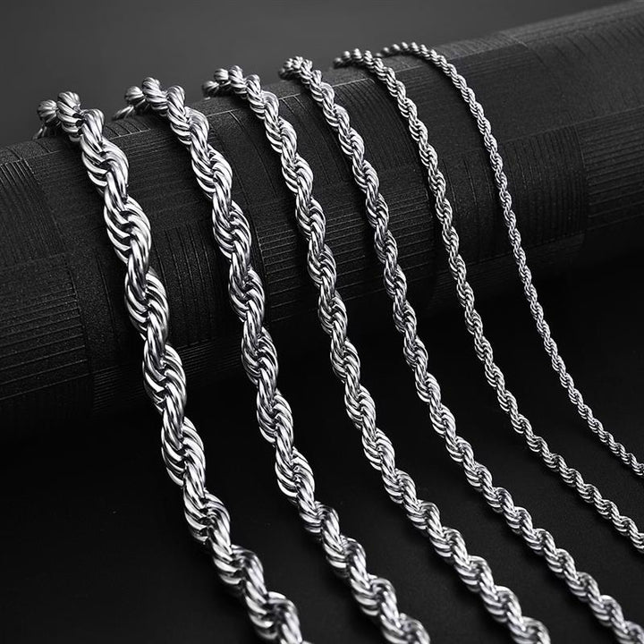 Classic Rope Chain Necklace GD Home Goods