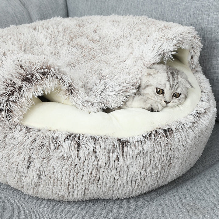 Cat Bed with cozy cat