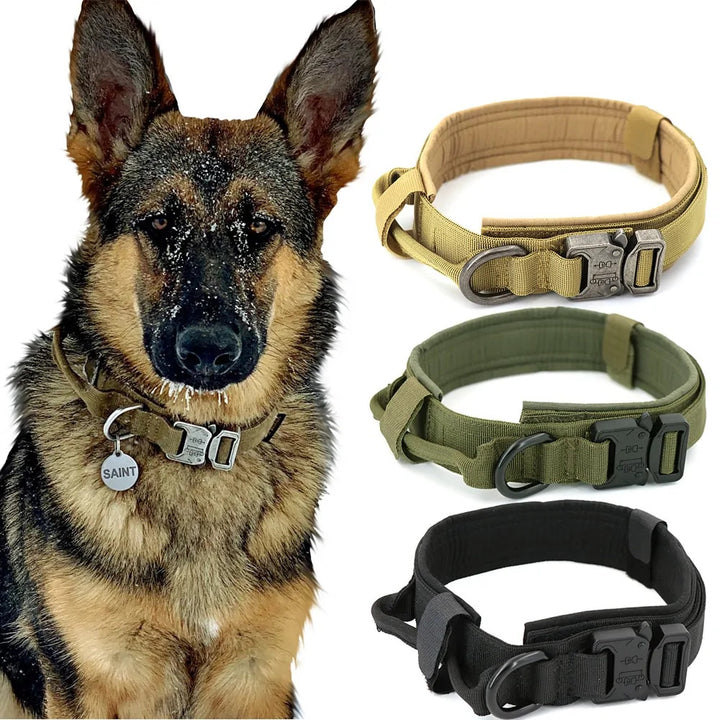Dog Collar - Heavy-Duty Tactical Dog Collar GD Home Goods
