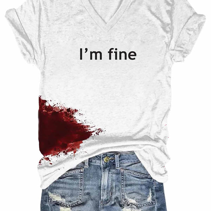 Bloodstained I'm Fine Shirt
