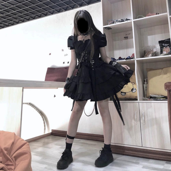Gothic Little Black Dress