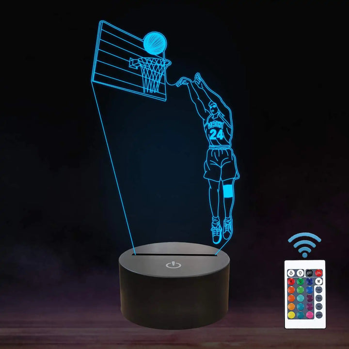 Basketball 3D Lamp Electronics GD Home Goods