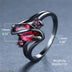 Crystal Ring - Red Crystal Ring GD Home Goods