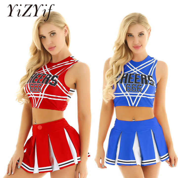 Cheerleader Costume Set GD Home Goods